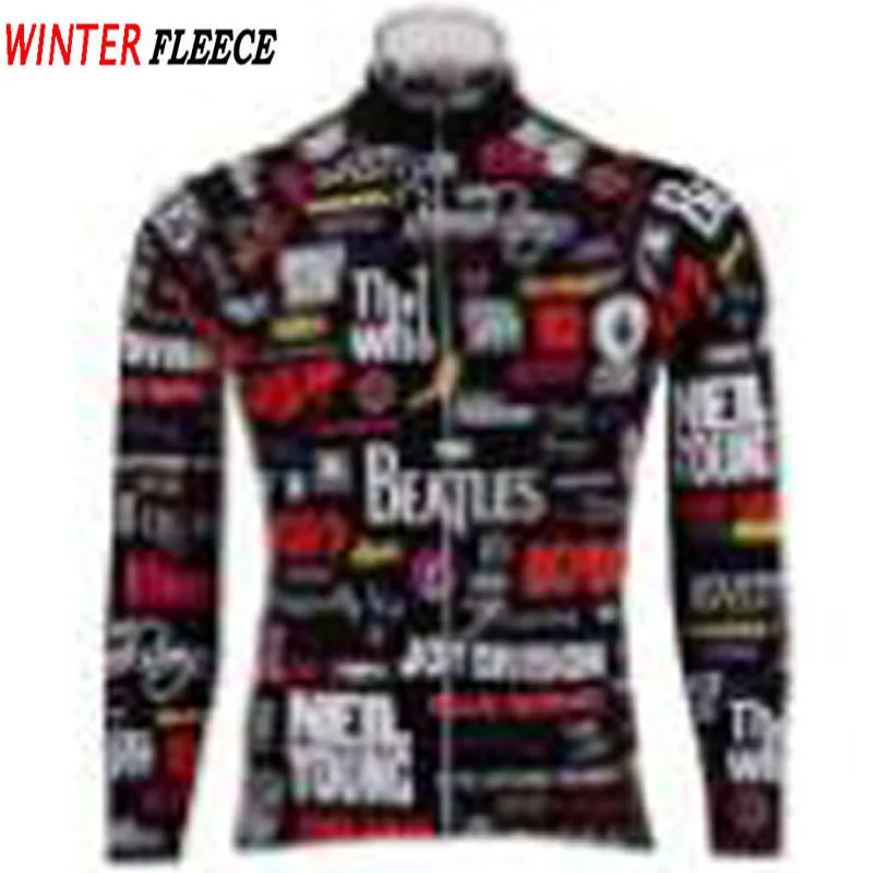 Новая мужская черная рубашка велосипедная Джерси-длинный рукав велосипедная майка теплая зимняя флисовая и ретро тонкая одежда велосипедная карманы