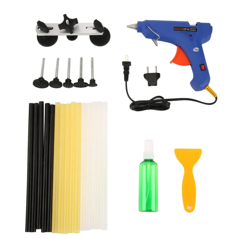 Paintless Dent Repair Removal Tools Auto Body Kit Puller Bridge Hot
