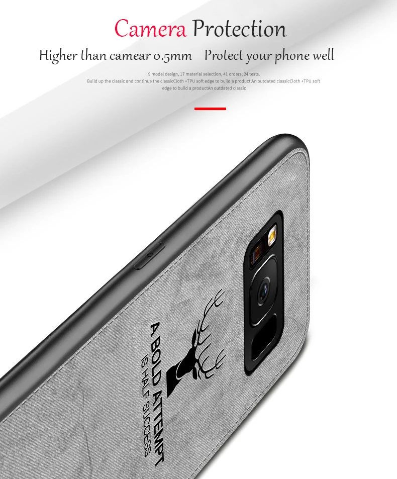 Мягкий тканевый чехол для телефона для samsung Galaxy S10E S9 S8 S10 плюс S7 S6 edge Note 9 8 J4 J6 A6 A8 плюс A9 A750 противоударный чехол s