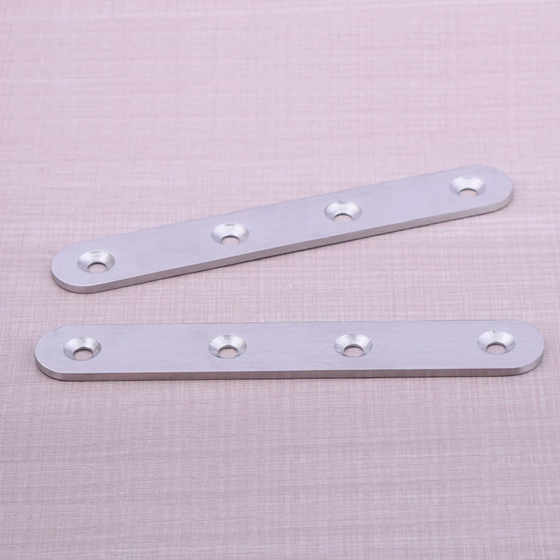 100pcs Lot 127mm Flat Stainless Steel Wood Framing Brackets Cabinet 100pcs Lot 127mm Flat Stainless Steel Wood Framing Brackets Cabinet Hardware Metal Corner For