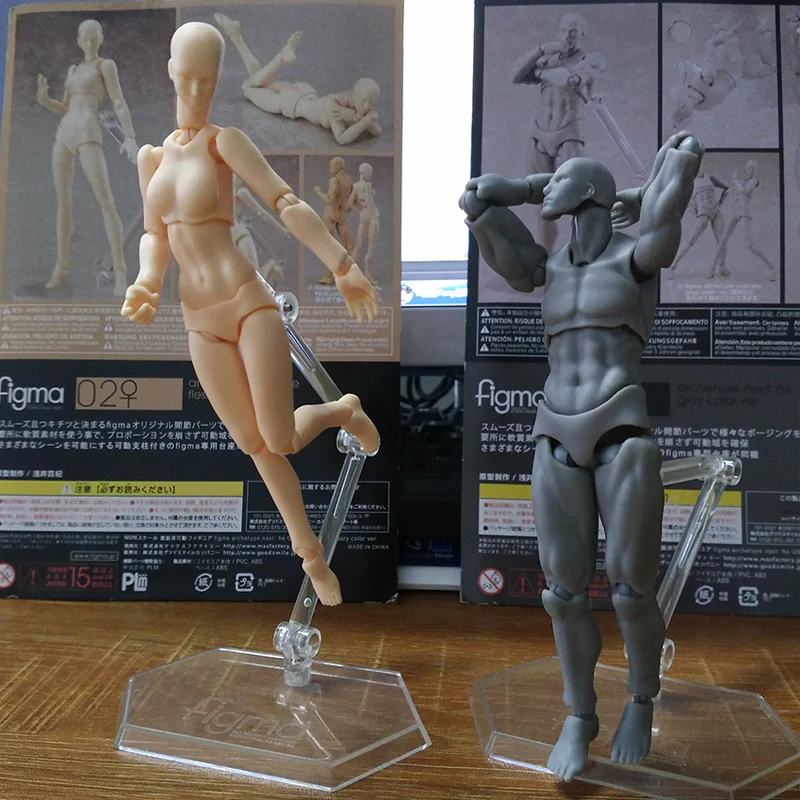 SHFiguarts BODY KUN/BODY CHAN body-chan body-kun серый цвет Ver. Черная ПВХ фигурка Коллекционная модель игрушки