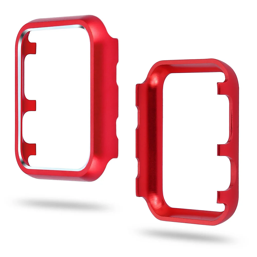 

Fashion Metal Bumper for Apple Watch Case Series 5 4 3 2 1 Hard Protector Cover for iWatch 40/44/38/42mm Frame Accessories