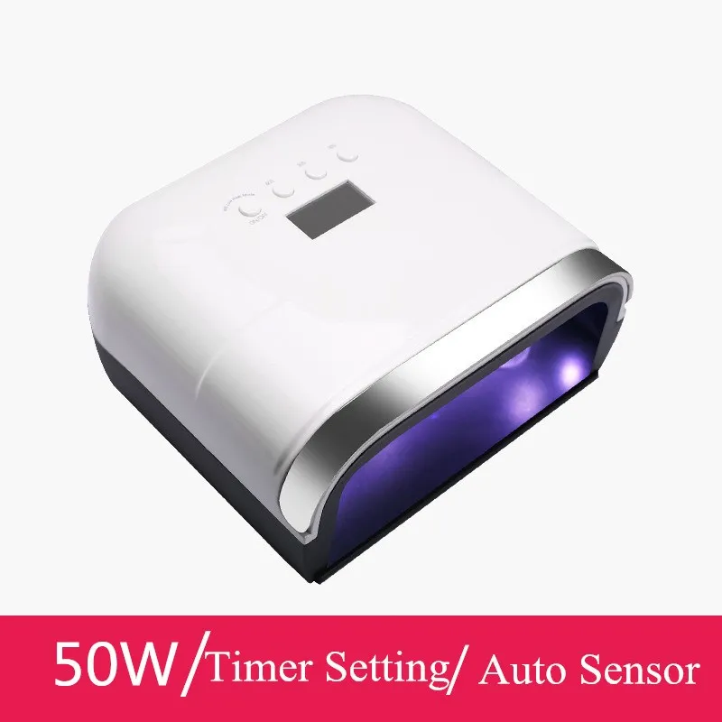 

Newest SUN 3 X 48W Phototherapy Machine Portable UV LED Daul Hands Ice Lamp For Manicure For Curing Nail Gel Varnish Auto Sensor