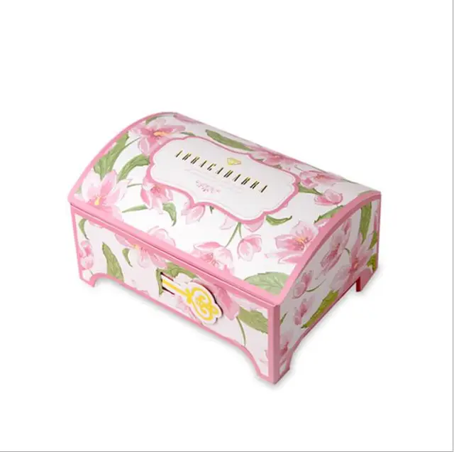 100pcs 50pcs Pandora Pink Blue Blossom Box Wedding Gift Boxes Paper