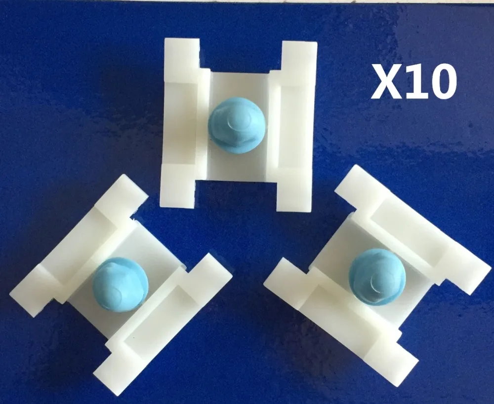 FOR VW GOLF MK3 GTI VENTO DOOR TRIM CLIPS EXTERIOR MOULDING VR6 1H0853585 x10 plastic clipsin