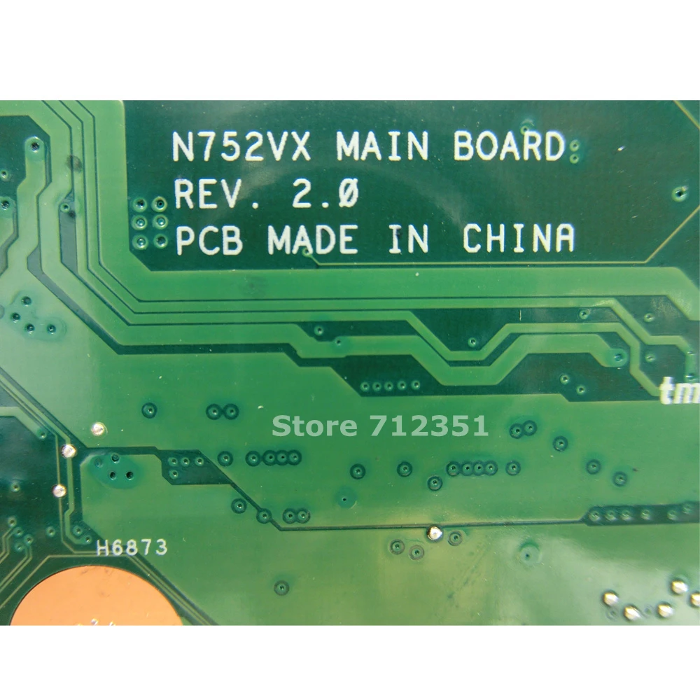 N752VX With i5-6300HQ CPU GTX950M Graphics Card Mainboard REV 2.0 For Asus N752V N752VX VivoBook Pro Laptop Motherboard Test OK N752VX With i5-6300HQ CPU GTX950M Graphics Card Mainboard REV 2.0 For Asus N752V N752VX VivoBook Pro Laptop Motherboard Test OK