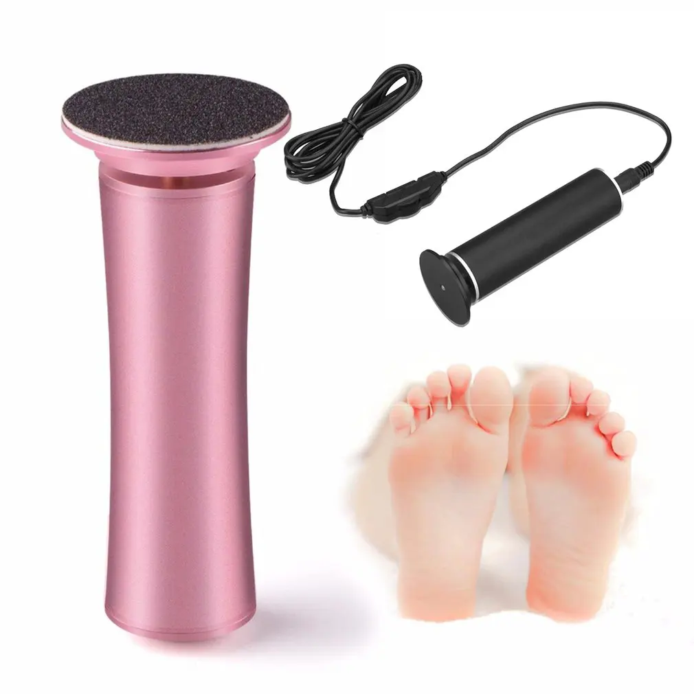 Electric Foot File Speed Adjustable Sandpaper Discs Callus Remover Pedicure Fast Remove Feet Hard Cracked Dry Dead Skin