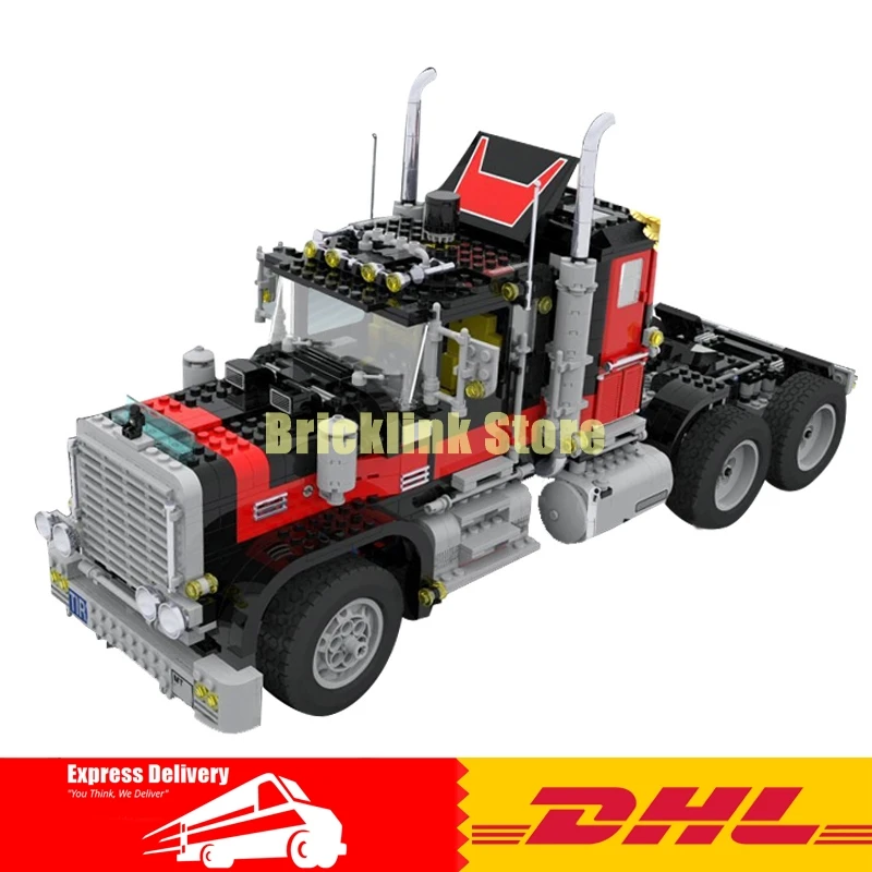 

LEPIN 21015 1743Pcs Creative Technic Series The American Black Cat Truck Set 5571 Building Blocks Bricks Children Toys Gift