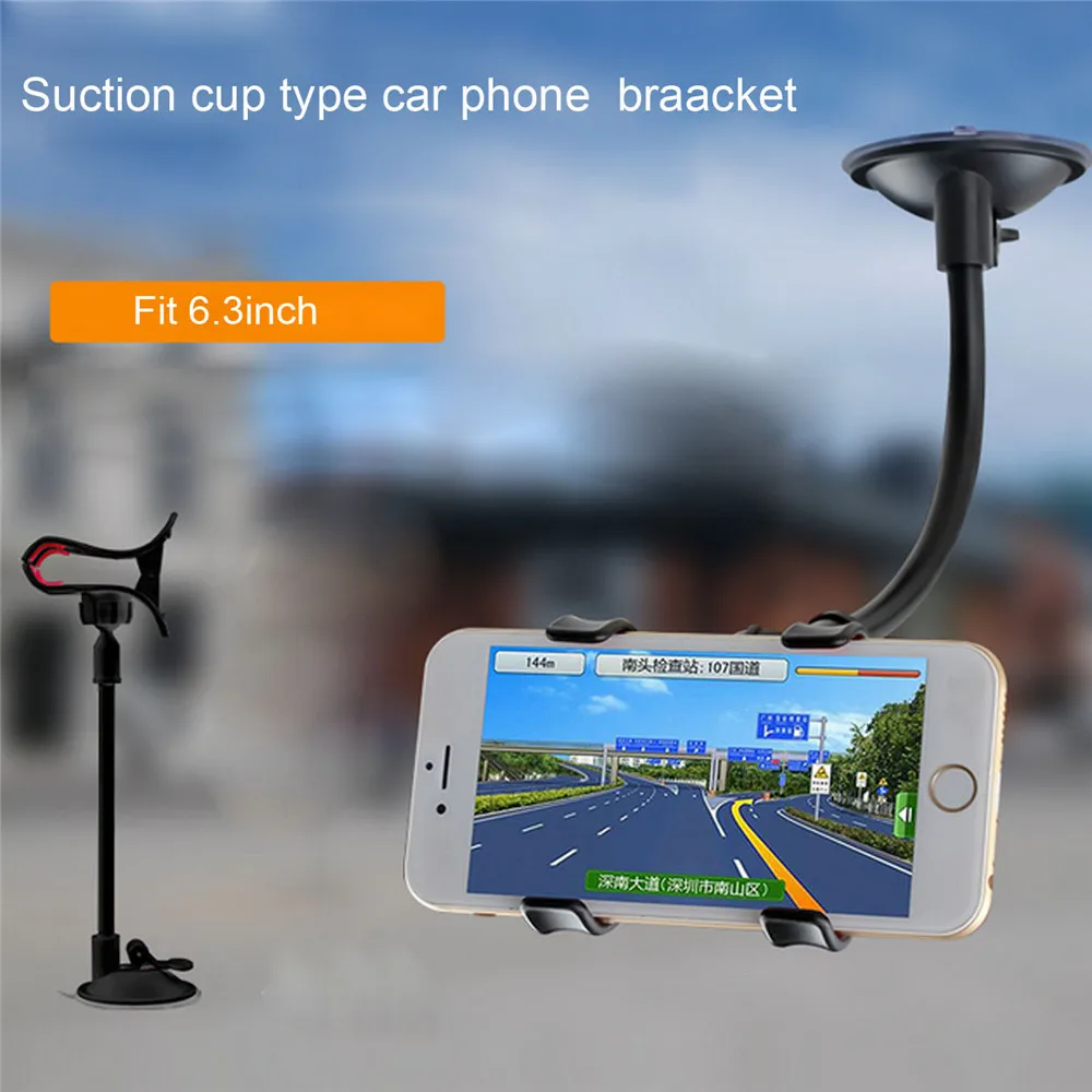 

Car Holder Universal Mount Bracket Support for Mobile Phone GPS MP4 Flexible Stands 360 Degree Rotating Adjustable Smartphone