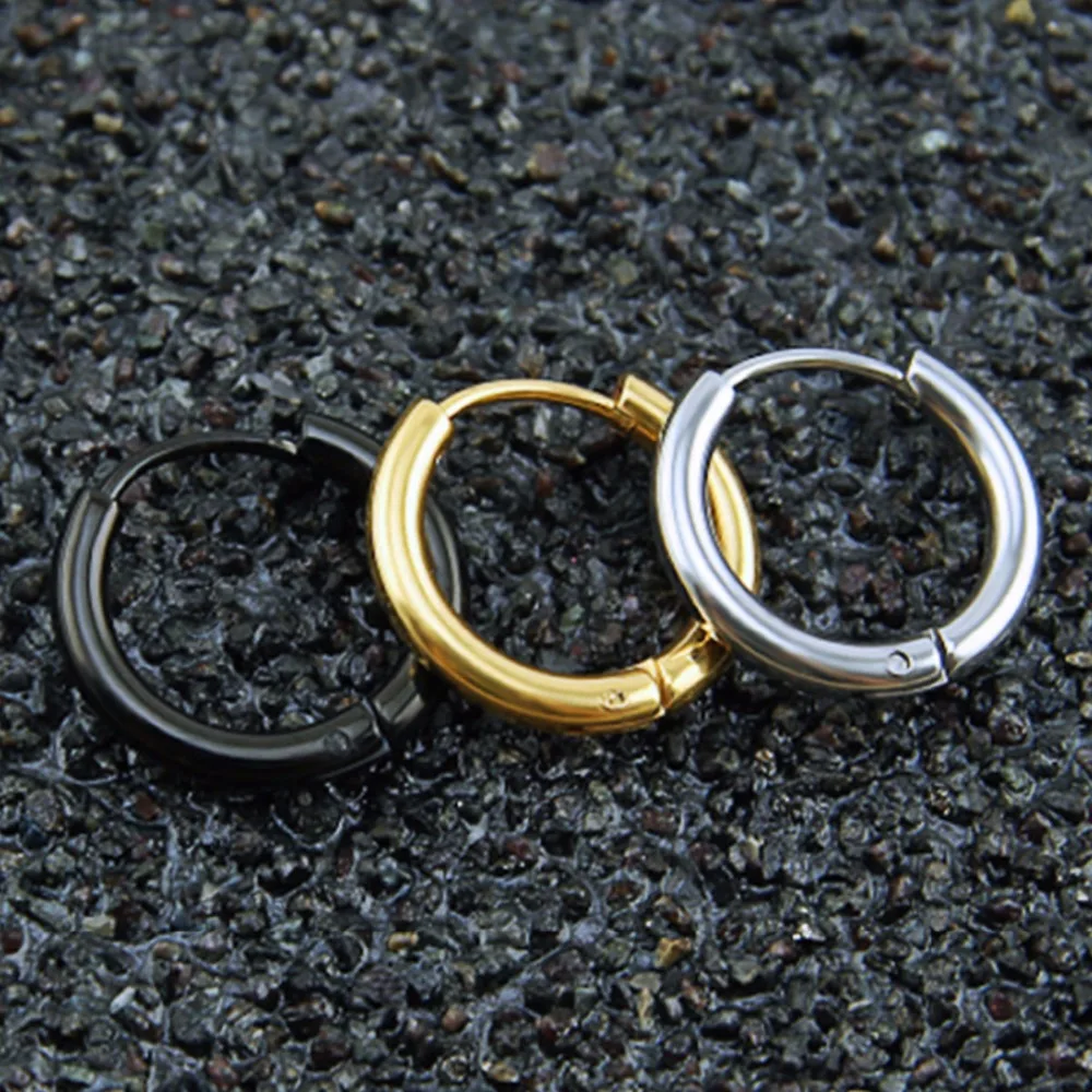 Buy Hot sale!!! stainless steel round earring piercing
