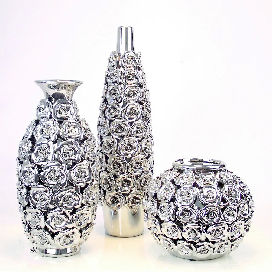 online buy wholesale european style home decor from china european 15 40 cm ceramic gold silver vase of roses decorated modern home decoration european style online buy wholesale european style home decor from china european 15 40 cm ceramic gold silver vase of roses decorated modern home decoration european style