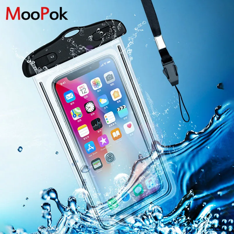

Universal Waterproof Case For iPhone X XS MAX 8 7 6 Plus Cover Pouch Bag Cases For Samsung S8 S9 S10 Plus Water proof Phone Case