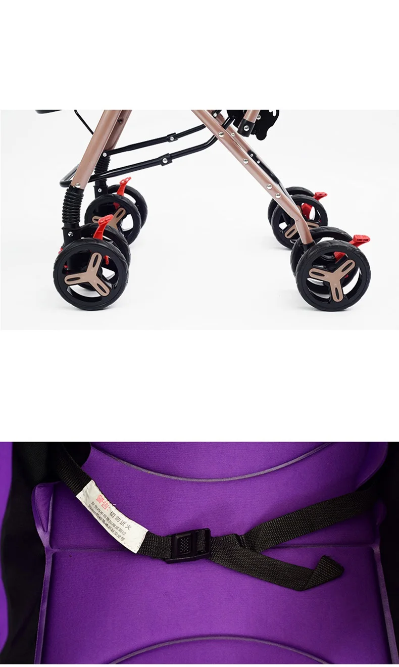 Детская коляска, увеличивающая и Удлиняющая высокий пейзаж, откидывающаяся Складная коляска, все сезоны