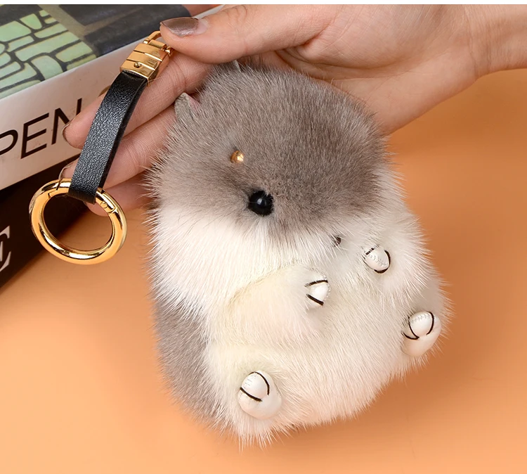 Cute Genuine Real Mink Fur Plush Fluffy Furry Mouse Keychain Pompom Animal Key Chain Women Bag Charm Bag Accessories Pendant цена Cute Genuine Real Mink Fur Plush Fluffy Furry Mouse Keychain Pompom Animal Key Chain Women Bag Charm Bag Accessories Pendant цены онлайн