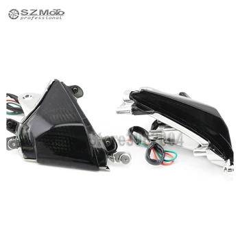 

For KAWASAKI ZX-10R ZX10R 2004-2005 Motorcycle Front LED Turn Signal Indicator Light Blinker Lamp Clear Smoke