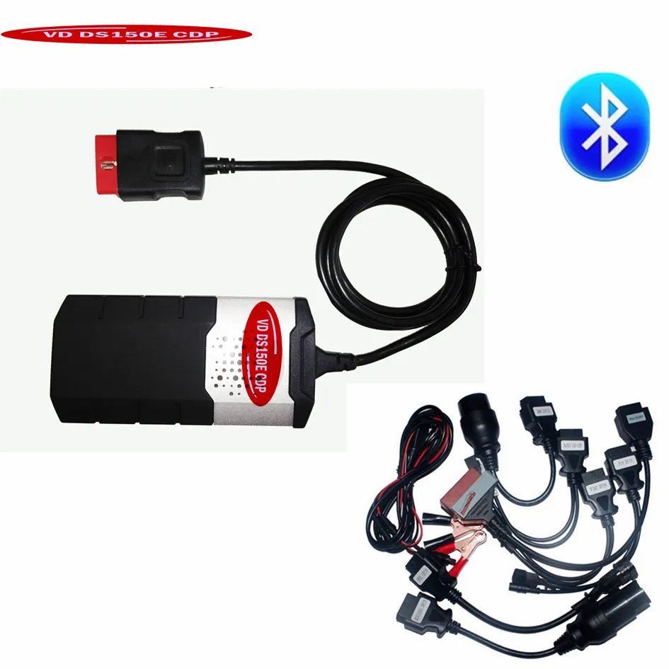 Tanie 2018 nowy VCI dla delphis vd ds150e cdp obd2 narzędzie diagnostyczne z 2016R0 oprogramowanie keygen dla samochody i ciężarówki z usb