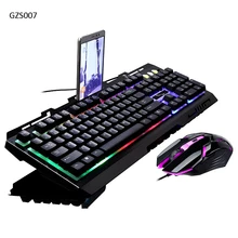 USB игровая клавиатура, мышь для геймеров, профессиональный комбинированный набор, мышь, механическая клавиатура, проводная Водонепроницаемая мышь 2400 dpi