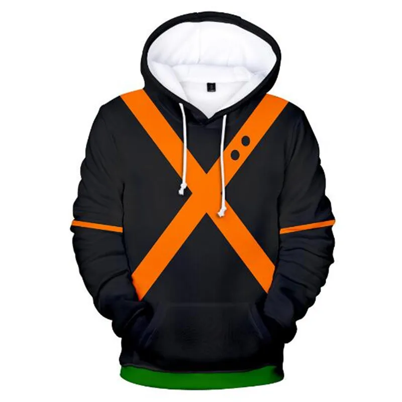 

3D My Hero Academia Cosplay Midoriya Izuku hoodie Men and women sportswear Anime costume Casual wear The New