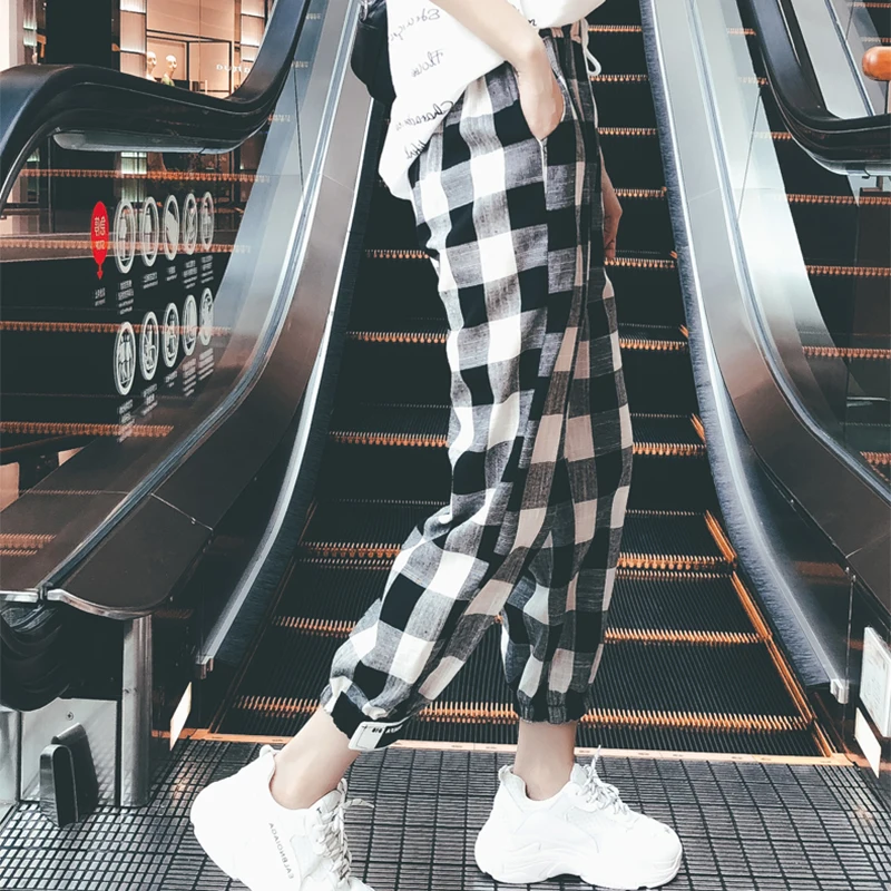 Female Fashion Black Pants Spring Fall Women Clothes