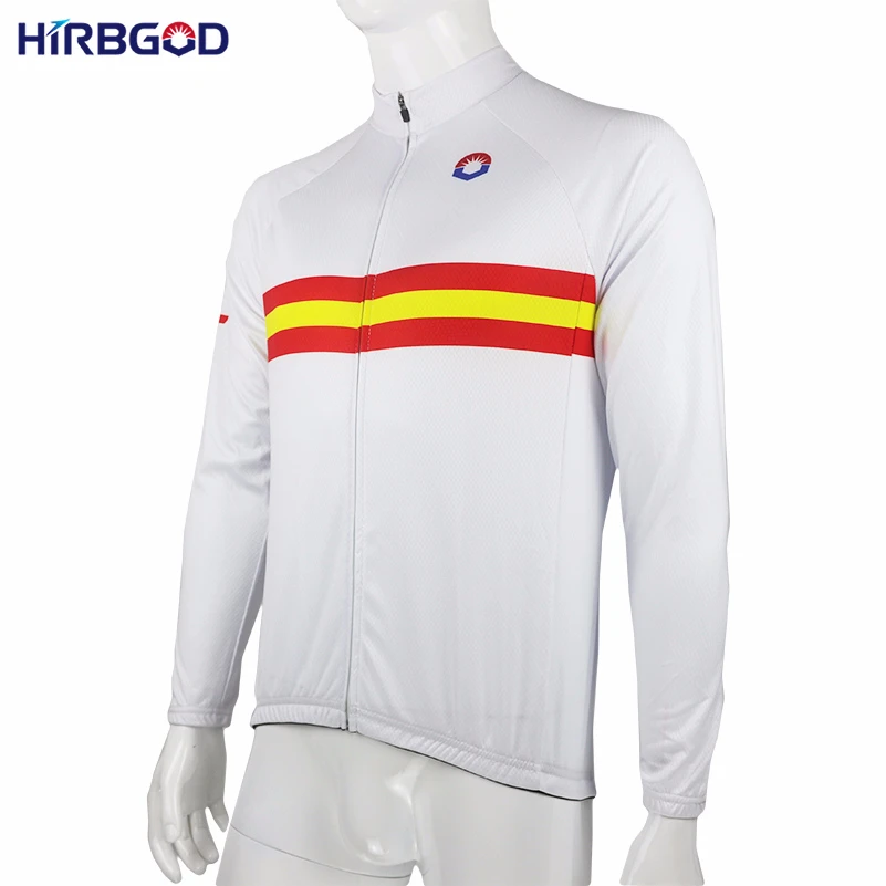 HIRBGOD, флаг 6XL, мужские зимние майки для велоспорта, с длинным рукавом, флисовая одежда для велоспорта, уличная командная одежда для велоспорта, HDD001