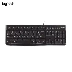 Logitech K120 Бизнес-Teclado con conectividad USB [Teclado espanol QWERTY] Цвет негр