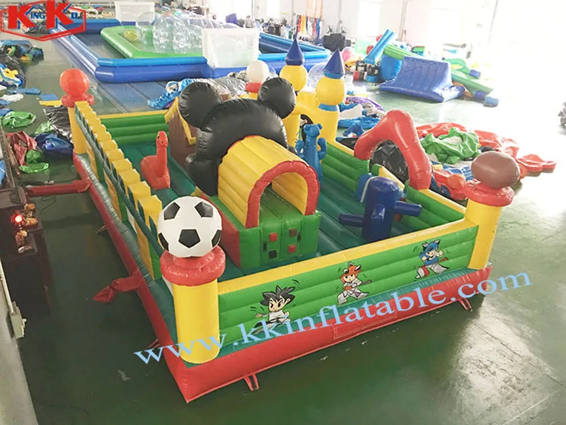 Happy Childrens Garden Inflatable Bouncy Castle Chinese factory Fast assembling inflatable entertainment equipment Happy Childrens Garden Inflatable Bouncy Castle Chinese factory Fast assembling inflatable entertainment equipment