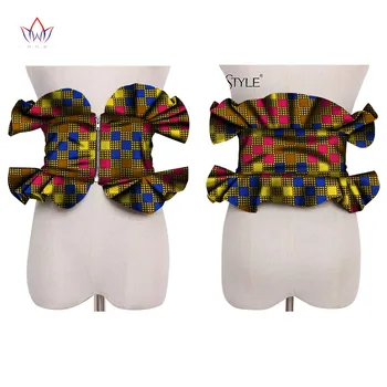 

2020 African Print Obi Ankara Multi-color Peplum Skirts For Women Gift Statement Belt Accessory Ankara Handmade Jewelry SP041