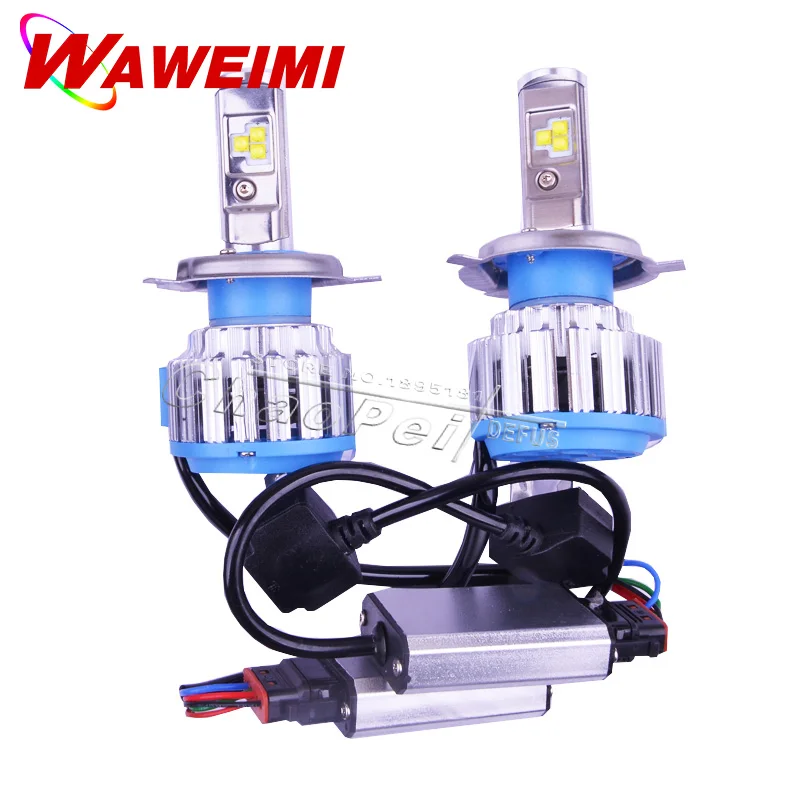 Original Brand 2 Pcs/lot H4 Car Led Headlight 40W 6000K