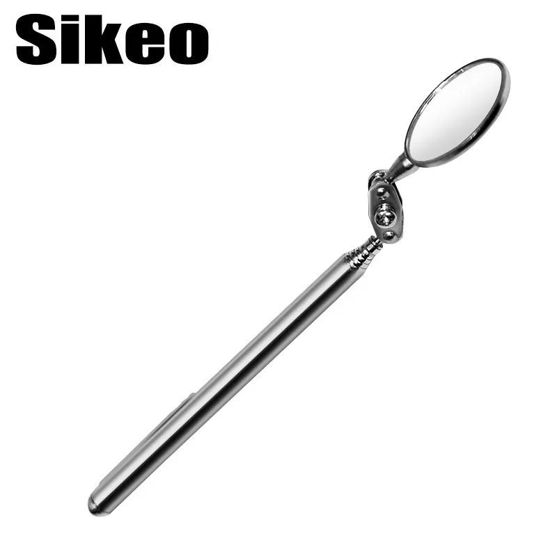 

Auto Car Round Mirror Telescoping Inspection Extending Hand Tool for Auto Rearview Mirror 360 Degree Wide Angle Rear View