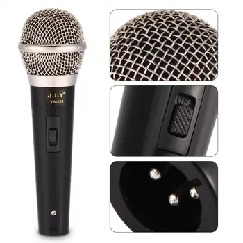 

Professional Handheld Wired Dynamic Microphone Clear Voice For Karaoke Vocal Music Performance R20