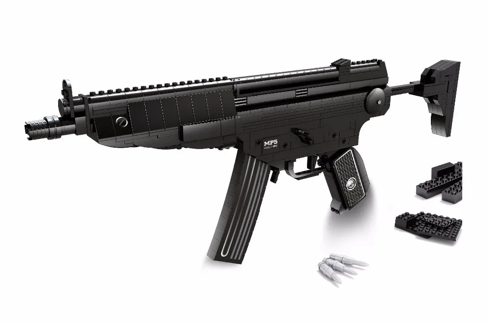 Ausini22705 Arms series the Heckler & Koch MP5 Submachine gun Модель строительных блоков классические