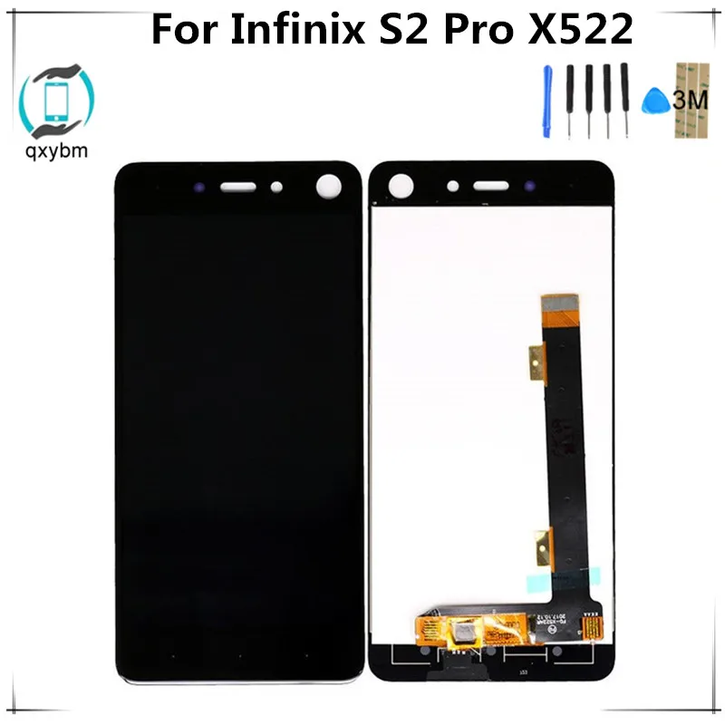 

For infinix S2 Pro X522 LCD Display Touch Screen Digitizer Panel Assembly 5.2" For Infinix X522 LCD Screen