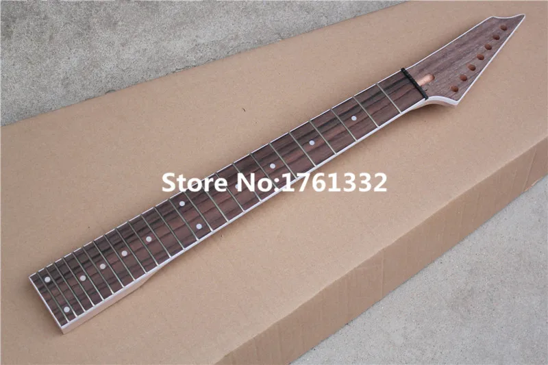 

Hot sale Factory custom DIY 24 frets 7 strings electric guitar neck,rosewood fingerboard,maple neck,can be changed as request