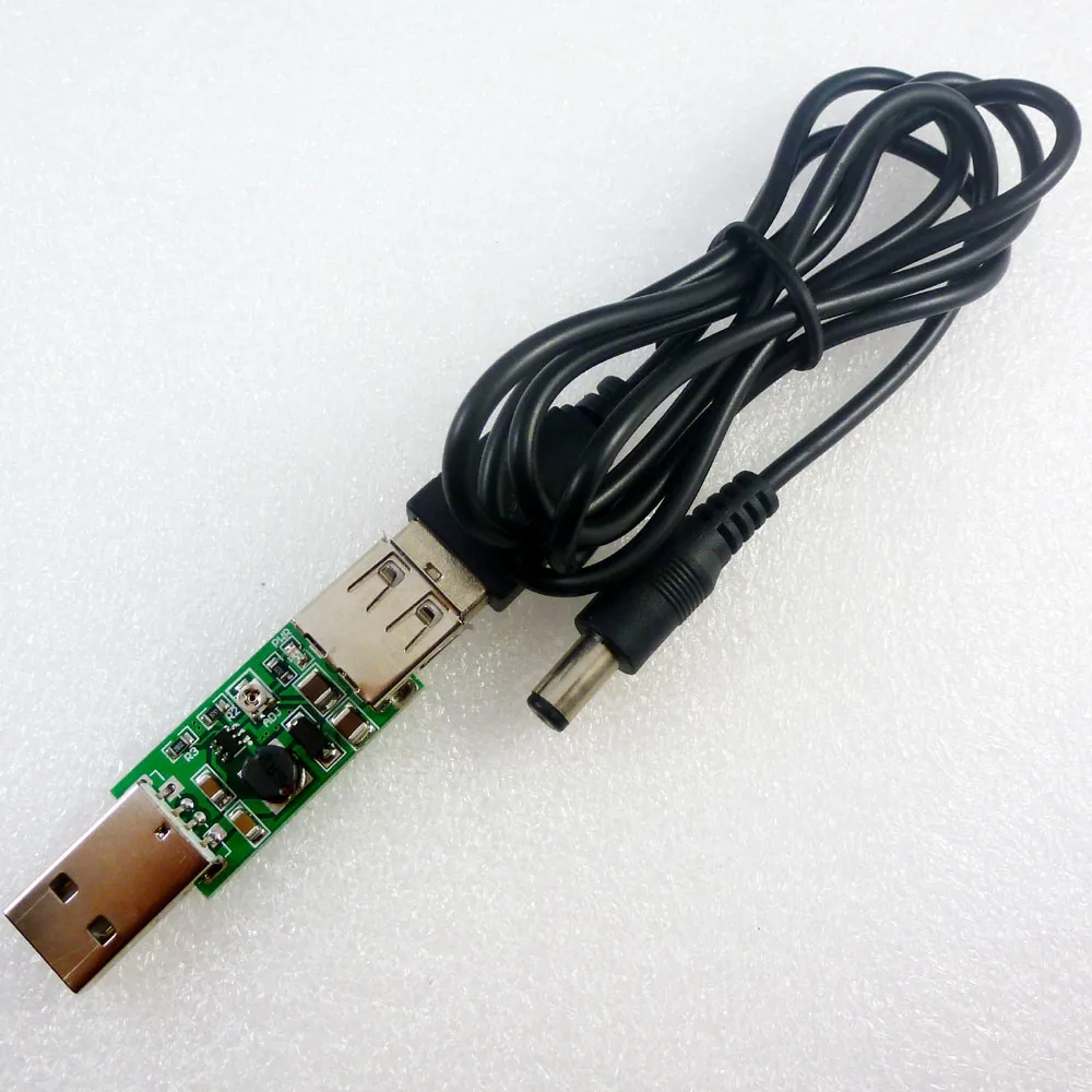 USB Boost dc 5V Step Up to 9V 12V dc Voltage Converter Stepup power LED AHS 