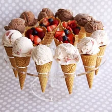 Держатель для мороженого, подставка для торта, 16 вмещает вечерние витрина для общепита, полка 250 мм, кухонные обеденные подставки для выпечки