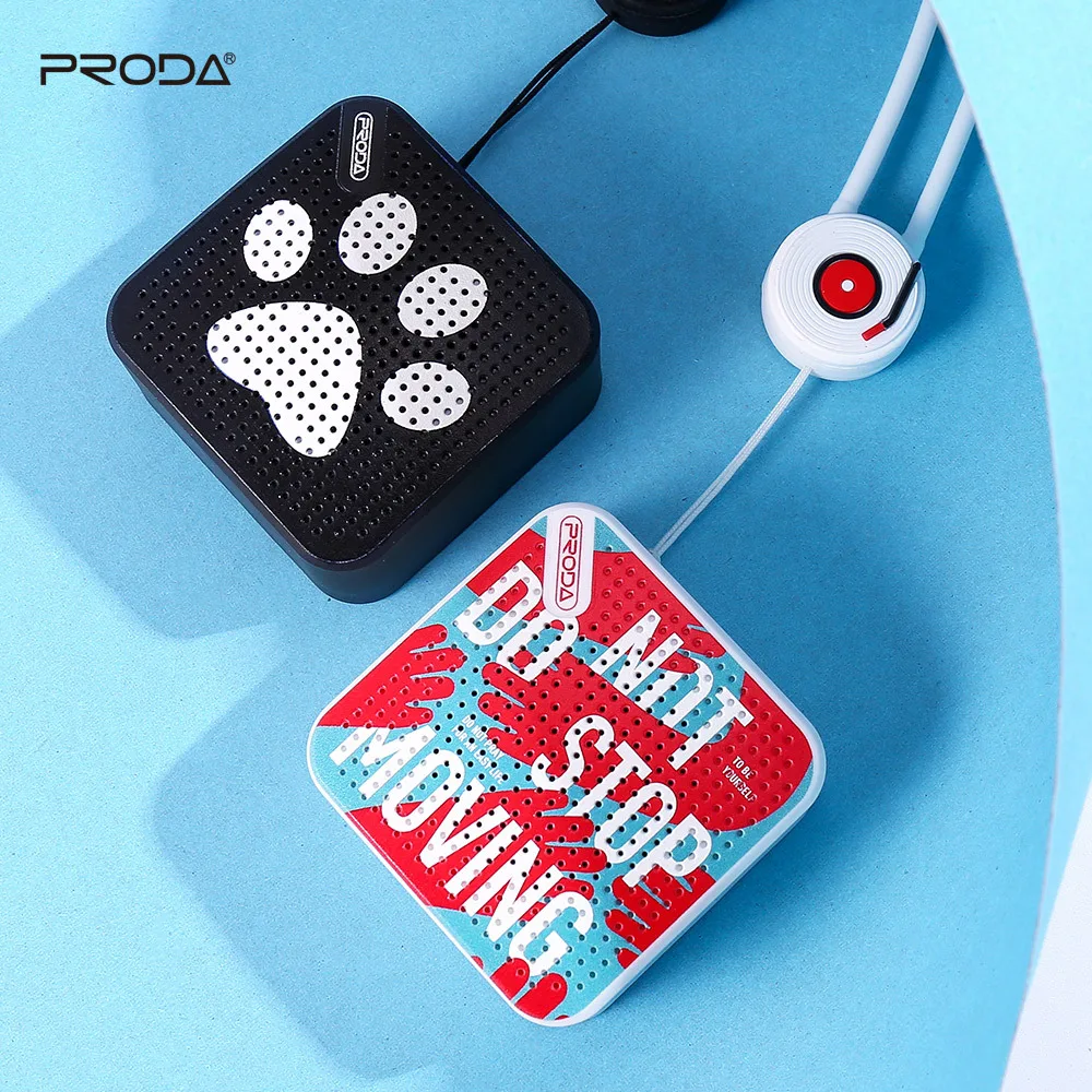 

Original Remax Proda TWS Mini Bluetooth Speaker High Quality Sound TWS Support Stereo Speaker For iPhone Meizu Xiaomi Speaker