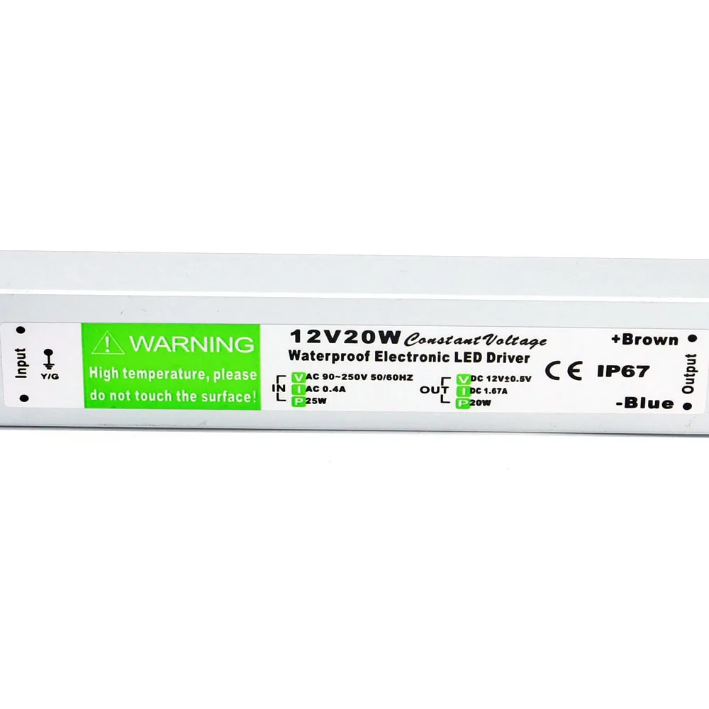 12V 20W 7