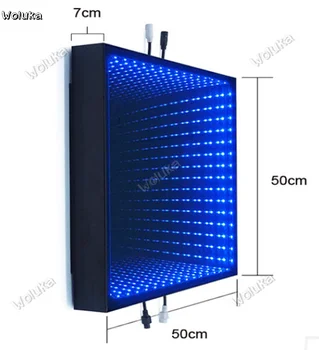 

50cmLED floor tile lamp 3D Abyss Stage effect luminescent flooring bar stage Tempered glass CD50 W03