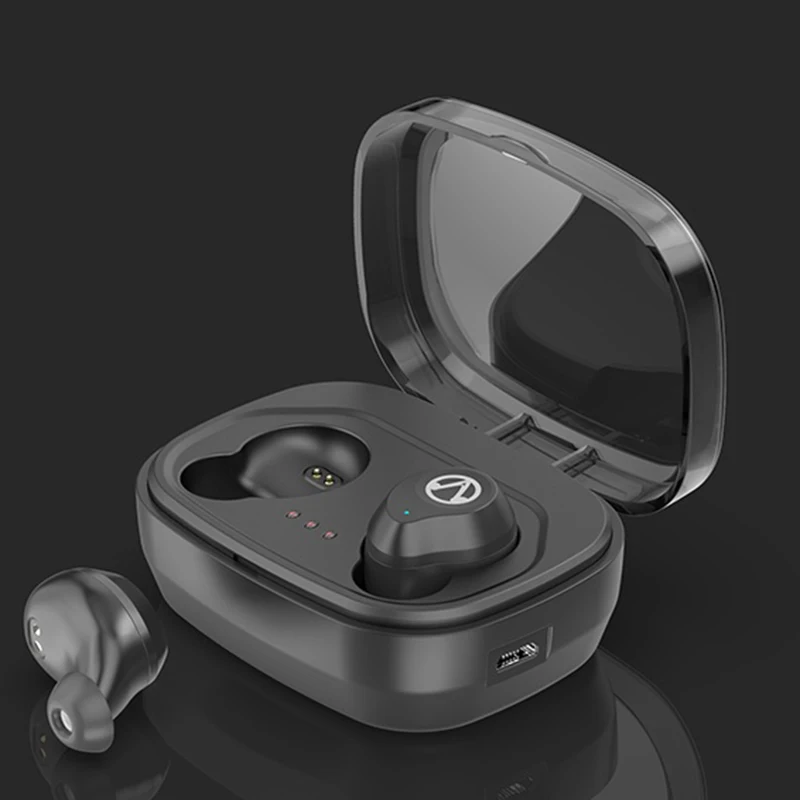 Беспроводные наушники с Bluetooth 5,0, TWS, водонепроницаемые спортивные Игровые наушники, гарнитура с басами, гарнитура с микрофоном, вкладыши, зарядная коробка