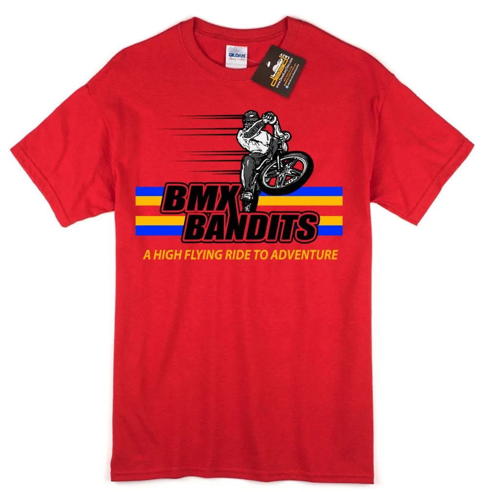 Bmx Bandits 80'S Film Retro 1980 Movie Inspired Fan Bike New 2019 Summer Style Creative Design Printing Cotton Rock Shirts |