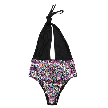 

Women Push Up High Waisted Bathing Suit Floral One Piece Tankini Beachwear Bodysuit Plus Size XL
