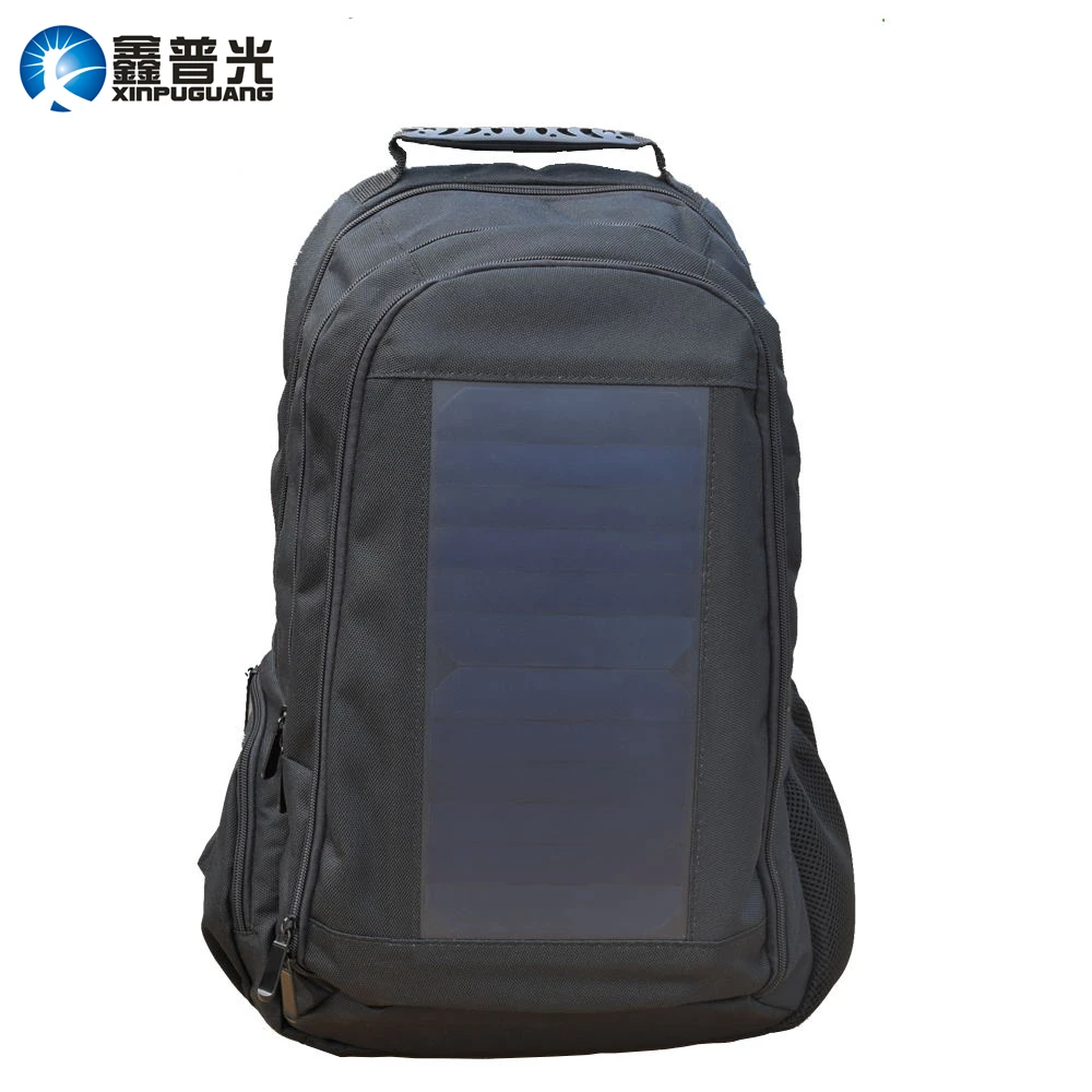 Xinpuguang 6.5W 6V Solar panel black backpack battery cell MenTravel