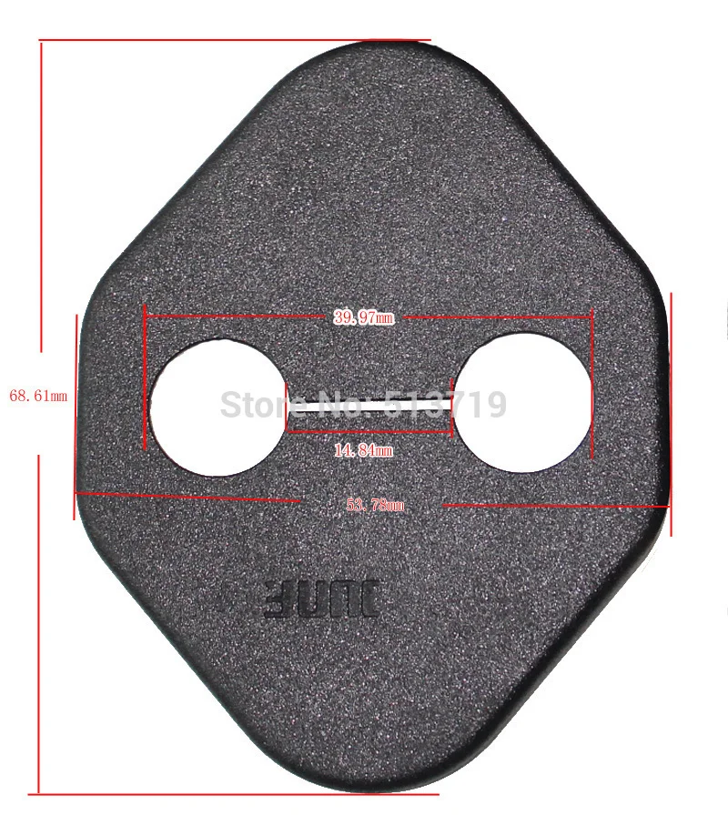 Dongzhen крышка дверного замка автомобиля подходит для TOYOTA COROLLA EX CAMRY CRV Odyssey mazda 3 (06 10) 4