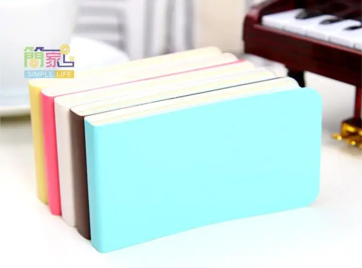 Kawaii канцелярские принадлежности портативный Post It Sticky Notes Ретро Сгущает мини-блокнот 3 шт./партия листы для раскрашивания счета блокнот для заметок