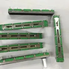 10 шт. 75 мм потенциометр микшера B50K двойной ползунковый потенциометр 6 футов