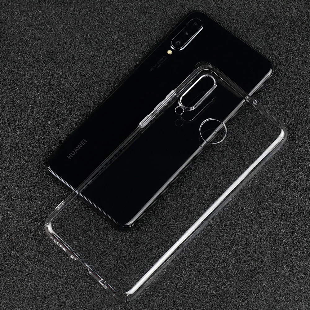 

Transparent Crystal Clear Slim Hard PC protective back Case cover For huawei p30/huawei p30 pro/huawei NOVA 4E P30 lite