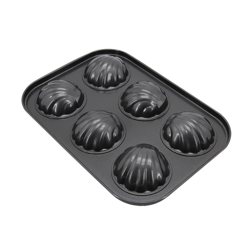 Madeleine формы для торта из углеродистой стали 3D корпуса металлические печенья