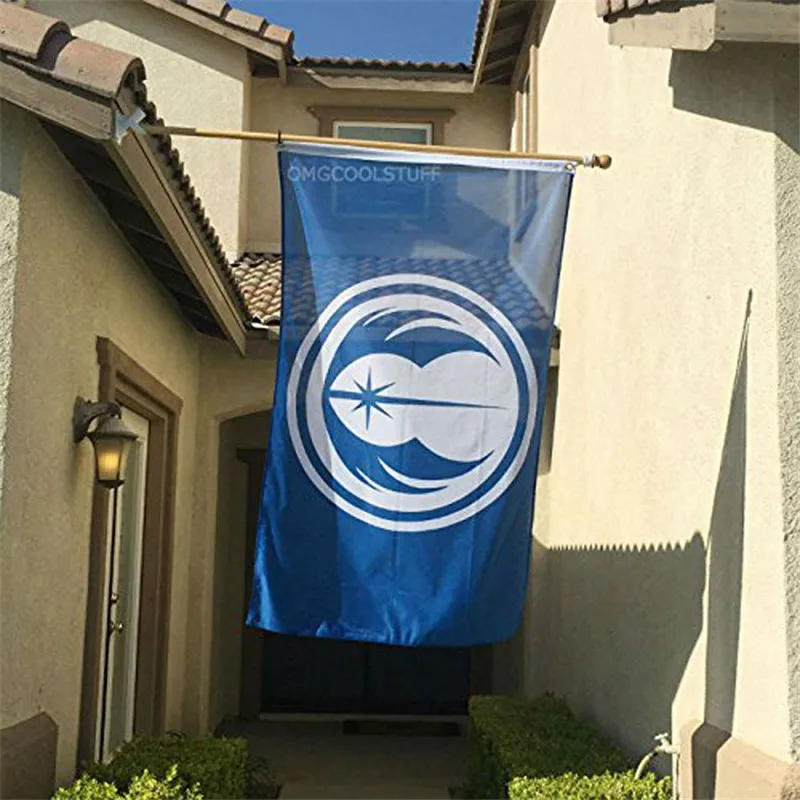 3x5 футов Звездные войны джедай домашний декор полиэстер Летающий баннер флаг украшение дома сада