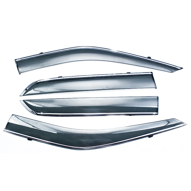 

Exterior 4PCS Plastic Exterior Door Window Deflector For 2011-2017 Ford Explorer