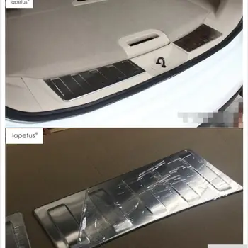 

Lapetus Accessories For Nissan X-Trail X Trail T32 Rogue 2014 2015 2016 Rear Bumper Foot Plate Door Sill Guard Protector Cover